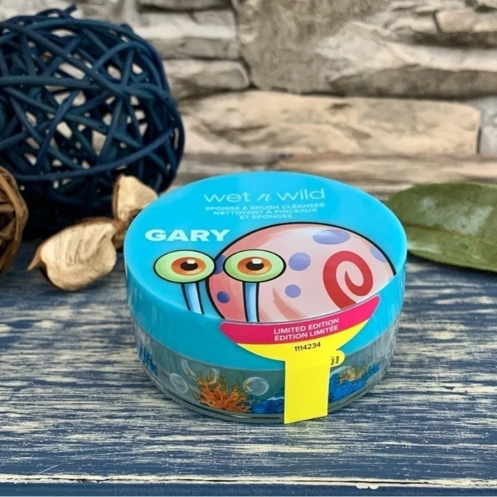 SpongeBob Wet n Wild Nautical Nonsense Gary Snail Soap Suds Sponge Cleaner New